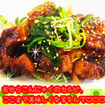 菜食健美 - おからこんにゃくカ～ルビ丼♡