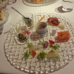 フィオッキ - 2014/12　ランチAコース：前菜６品盛り合わせ