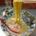 洛二神 - 25th煮干そば「片口一本」ビターキツメ