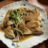 ちゃんこ まる直 - 焼き鳥（もも肉一枚丸焼き）