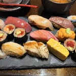 宮城之魚與赤醋之壽司 魚是下酒菜 仙台PARCO2店