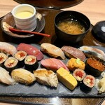 宮城之魚與赤醋之壽司 魚是下酒菜 仙台PARCO2店