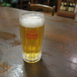 しま膳 - ’15.02.12（木）　18:30　オリオン生ビール（480円）