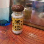 しま膳 - ’15.02.12（木）　18:30　料理には雪塩！！