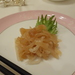 蜀江 - ここからオーダーでクラゲの前菜