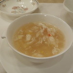 蜀江 - 卵入りふかひれスープ