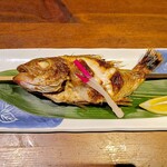 えびす鯛 - のど黒の炭火焼