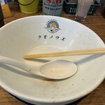 クモノウエ - 完食！