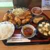 家伝料理はな - 料理写真:暫く待つと注文したとり天定食９５０円の出来上がりです。