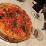 ピッツェリア　イルソーレ　天サン - マリナーラ地中海スペシャル：890円(’15.01月)