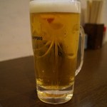 昭和酒場いなちゃん - 生ビール（一杯目）