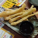 アグー葱しゃぶと地料理ぶった - 島らっきょう天