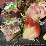 新潟地場もん越たんたん - 日本海鮮魚お刺身盛り