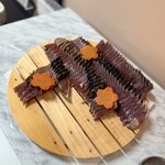 三国峠温泉 御宿 本陣 - 料理写真:カツオのたたきだぞぉ！！