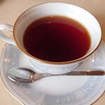 珈琲 あるむ - 選べる飲み物⇒珈琲・紅茶・ミルク・コーラ　紅茶hot