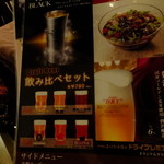 パノラマスカイレストラン アサヒ - メニュー(2015.01月)