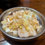 台湾酒場 煌 - 豚バラのニンニク醤油がけ