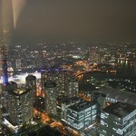 横浜ロイヤルパークホテル - 客室から東京方向の夜景