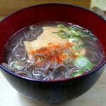 赤ひげ - 甘みが際立つ『お揚げ』も実に見事