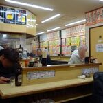 赤ひげ - 知人が来店したので奥のテーブル席に移動