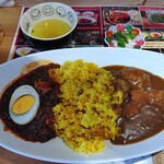 サファリカレーショップ - ドロワット＆チキンカレー