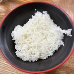 麺家 紫極 - ライス無料　お代わり自由