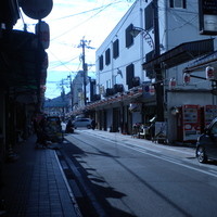 鮨処 つく田 - つく田付近の商店街～