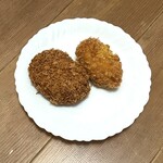 神戸コロッケ - 料理写真:北海道産とうもろこしのクリームコロッケ・じゃが牛コロッケ