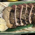 土佐たたき道場 - 鰹の藁焼きタタキ