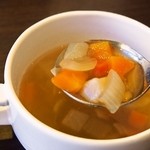 kicchimbazu - スープは野菜がたっぷり！！