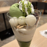 ナナズグリーンティー - 料理写真:抹茶白玉パフェ
