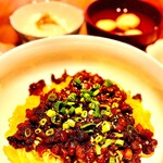 和韓ブランチ 熾き火 - 【ランチ】ラー油で食べるジャージャー麵