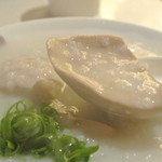 正斗麺粥専家 - ２種類のトッピングのお粥