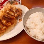 天下一品 - 羽根付き餃子&ゴハン♪