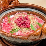 銀座 Chikamitsu - 厳選和牛ヒレとサーロインの土鍋ご飯