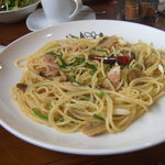 Kuusi - イカとベーコンのイタリア魚醤スパゲティー