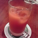 ピッツェリア ダ・アオキ タッポスト - ブラッドオレンジジュース