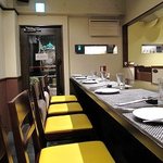 レストラン バカール - カウンター席