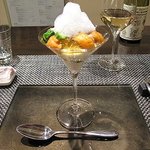 レストラン バカール - 冷製コンソメゼリーのカクテル