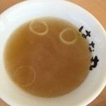 花丸 - スープもついています。