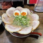 本田商店 - チャーシューメン　1号　トッピング:半熟味玉子