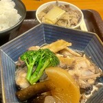 えひめ中央おひさま食堂 - お魚のアラ炊き