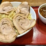 めん和正 - つけ麺(中盛り)チャーシュートッピング
