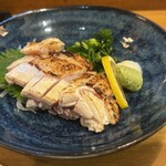 樫尾食堂 - 絶品ももたたき
