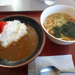 山田うどん - 朝カレーセット