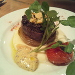 ビストロ ブルー - 鹿肉のステークアッシェだよ