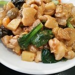 アジア料理 菜心 - 鶏肉四川風炒め、UP。
