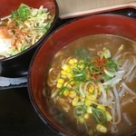 豆太郎 - スナックパーク最終日にカレラーメン