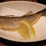 我楽 - ハタハタの唐揚げ