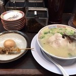 元祖 名島亭 - ラー博は俺の社員食堂。  明日2015年2月18日オープン、名島亭さん！  運良く当選し、オープン前日の試食会に行ってきました。旨かったなぁ